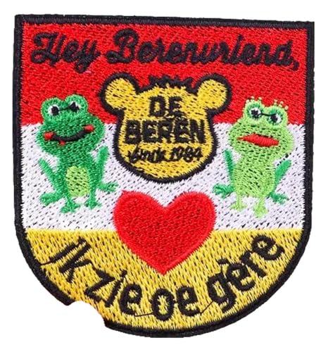 Oeteldonk Frosch Aufnäher Karneval Niederlande Applikation Oeteldonk Frosch Aufnäher Karneval Niederlande Applikation von KREATIONS