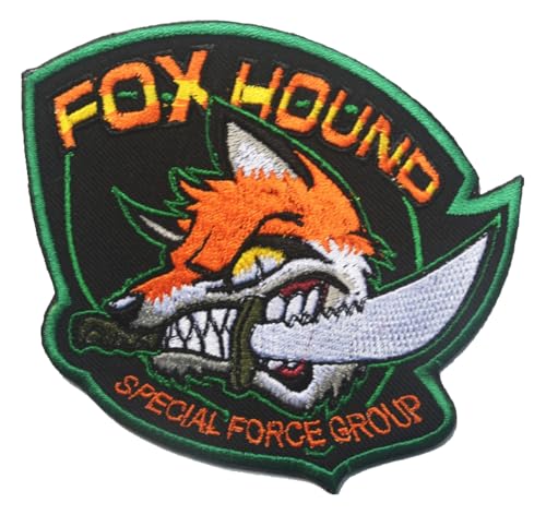 PVC Abzeichen Metal Gear Solid XOF Aufnäher Klettpatch PVC Abzeichen Metal Gear Solid XOF Aufnäher Klettpatch von KREATIONS