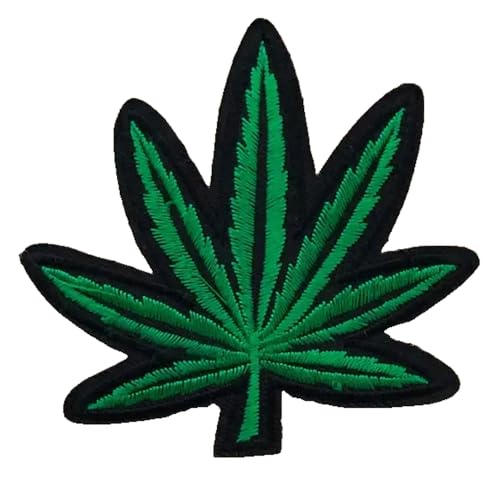 Prajna Mode Blatt Applikation Aufnäher Cartoon Abzeichen Jacke von KREATIONS