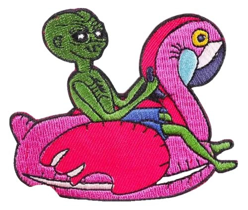Prajna UFO Aufnäher Bügelbild | 1 Stück | Raumschiff Design Prajna UFO Aufnäher Bügelbild | 1 Stück | Raumschiff Design von KREATIONS