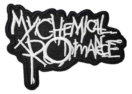 Punk Band DIY Eisen Aufgestickte Abzeichen Hippie Flicken Kleidung Applikation von KREATIONS