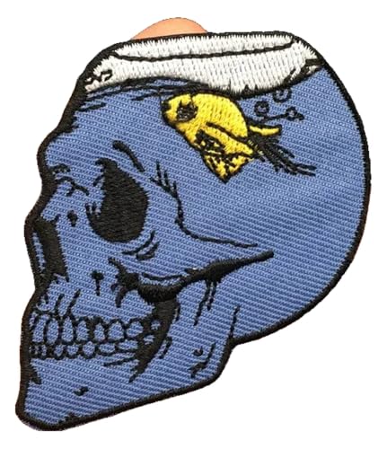 Rock Punk Kleidung Flicken Aufbügler Schädel Applikation Rock Punk Kleidung Flicken Aufbügler Schädel Applikation von KREATIONS