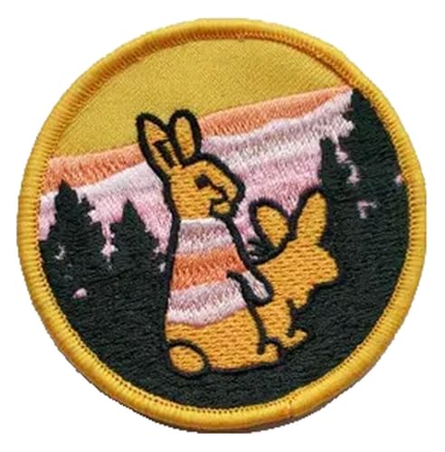 Runder Boy Scout Cartoon Stickerei-Aufnäher zum Aufbügeln für DIY von KREATIONS