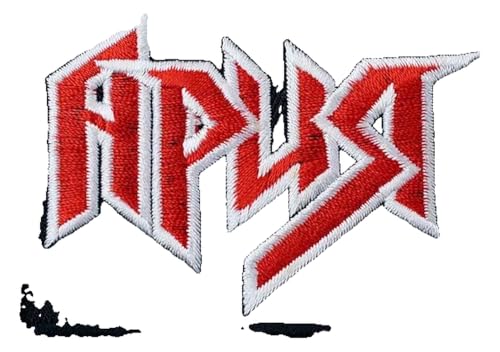 Stoff-Aufnäher: Rock Musik Band Eisen Auf Flicken, Dekorative Handgemachte Abzeichen von KREATIONS