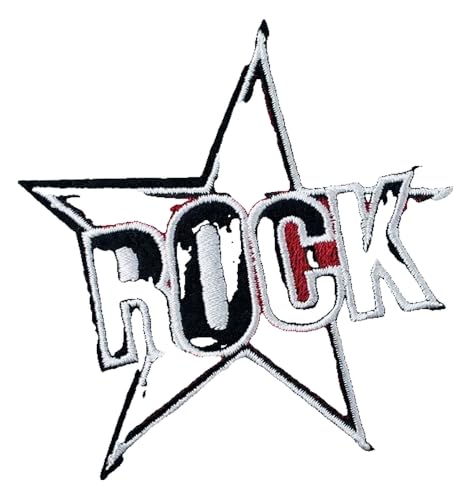 Stoff-Aufnäher: Rock Musik Band Eisen Auf Flicken, Dekorative Handgemachte Abzeichen von KREATIONS