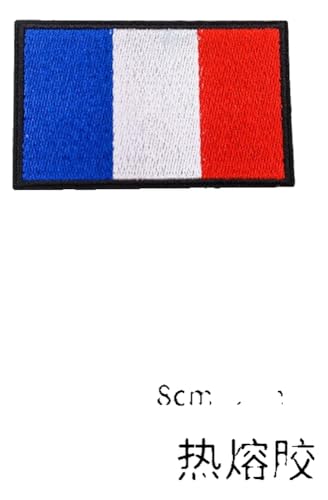 Stoffaufnäher – Adler mit Deutschlandflagge, 8x5cm von KREATIONS