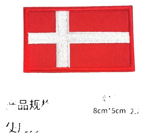 Stoffaufnäher – Adler mit Deutschlandflagge, 8x5cm von KREATIONS