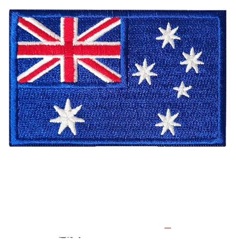 Stoffaufnäher mit Weltflaggen: Europäische Flaggen, taktische Abzeichen, Rucksack-Patches von KREATIONS