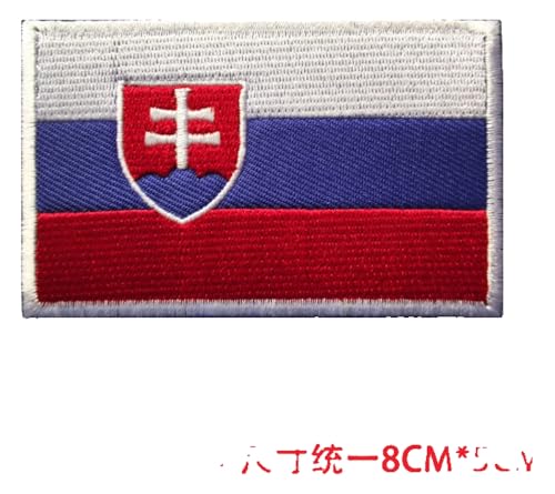 Stoffaufnäher mit Weltflaggen: Europäische Flaggen, taktische Abzeichen, Rucksack-Patches von KREATIONS