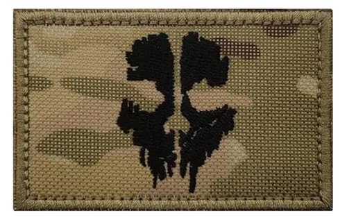 Taktischer Blutgruppen Patch Schädel Airsoft Abzeichen Applikation von KREATIONS