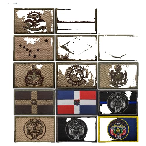 USA Bundesstaaten Flagge als Bestickter Aufnäher USA Bundesstaaten Flagge als Bestickter Aufnäher von KREATIONS