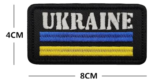 Ukraine Bestickter Aufnäher Nationales Emblem Schild Abzeichen Ukraine Bestickter Aufnäher Nationales Emblem Schild Abzeichen von KREATIONS