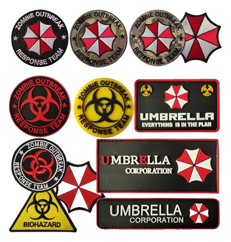 Umbrella PVC 3D Militär Taktik Morale Klett Aufnäher Umbrella PVC 3D Militär Taktik Morale Klett Aufnäher von KREATIONS