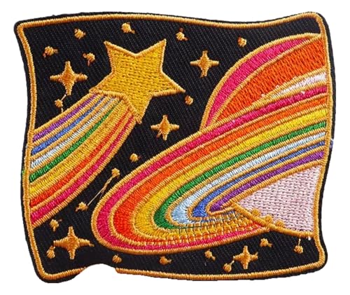Van Gogh Wellen Stickerei Patch Berge Aufnäher Abzeichen Van Gogh Wellen Stickerei Patch Berge Aufnäher Abzeichen von KREATIONS