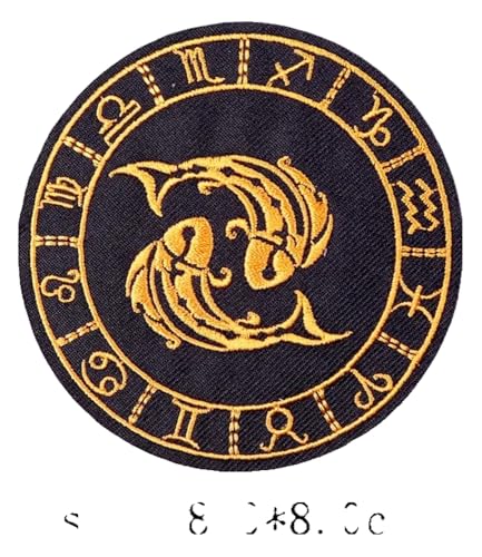 Virgo Leo Sternbild Aufnäher zum Aufbügeln, Astrologie Applikation Virgo Leo Sternbild Aufnäher zum Aufbügeln, Astrologie Applikation von KREATIONS