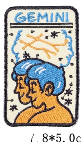 Virgo Leo Sternbild Aufnäher zum Aufbügeln, Astrologie Applikation Virgo Leo Sternbild Aufnäher zum Aufbügeln, Astrologie Applikation von KREATIONS