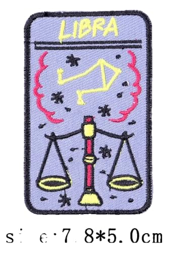 Virgo Leo Sternbild Aufnäher zum Aufbügeln, Astrologie Applikation Virgo Leo Sternbild Aufnäher zum Aufbügeln, Astrologie Applikation von KREATIONS