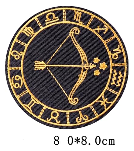 Virgo Leo Sternbild Aufnäher zum Aufbügeln, Astrologie Applikation Virgo Leo Sternbild Aufnäher zum Aufbügeln, Astrologie Applikation von KREATIONS