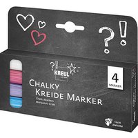 KREUL Chalky Kreidemarker farbsortiert 2,0 - 3,0 mm, 4 St. KREUL Chalky Kreidemarker farbsortiert 2,0 - 3,0 mm, 4 St. von KREUL