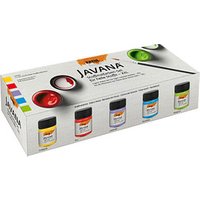 5 KREUL Javana XXL Stoffmalfarbe farbsortiert 5 x 50 ml 5 KREUL Javana XXL Stoffmalfarbe farbsortiert 5 x 50 ml von KREUL