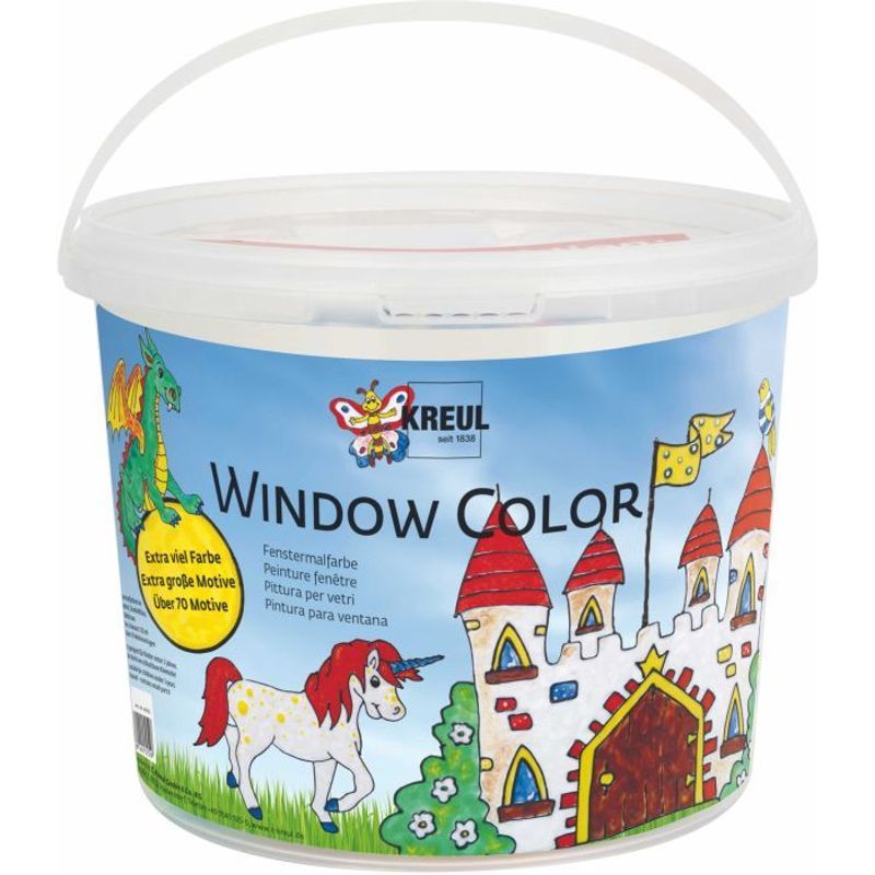 Fenstermalfarben-Set Window Color Burg Mit 6 Farben In Bunt von KREUL