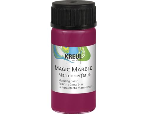 KREUL 73207 Magic Marble Marmorierfarbe, 20 ml, rubinrot KREUL 73207 Magic Marble Marmorierfarbe, 20 ml, rubinrot von Kreul