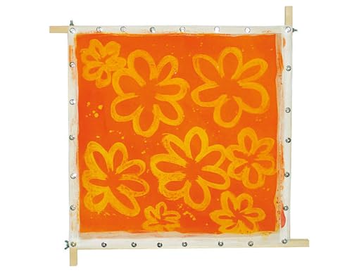 KREUL 810550 - Javana Spannrahmen, Leistenlänge ca. 55 cm, maximale Spannfläche ca. 50 x 50 cm, zum flexiblen Aufspannen von Seide und Textilien KREUL 810550 - Javana Spannrahmen, Leistenlänge ca. 55 cm, maximale Spannfläche ca. 50 x 50 cm, zum flexiblen Aufspannen von Seide und Textilien von Kreul
