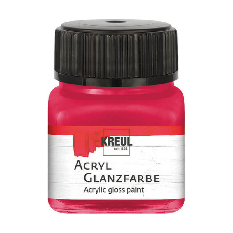 KREUL Acryl Glanzfarbe 20ml magenta von C. Kreul
