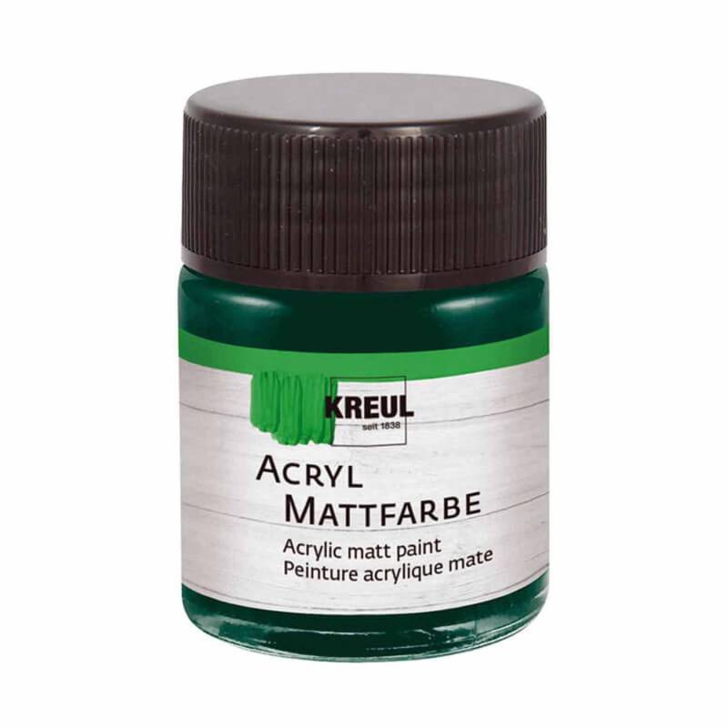 KREUL Acryl Mattfarbe 50ml Tannengrün von KREUL