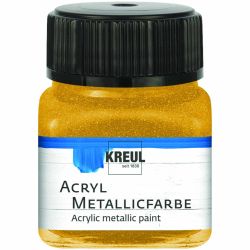 Acryl Metallicfarbe 20ml von KREUL