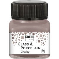 KREUL Chalky Porzellanfarben braun 20,0 ml von KREUL