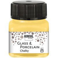KREUL Chalky Porzellanfarben gelb 20,0 ml von KREUL