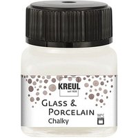 KREUL Chalky Porzellanfarben weiß 20,0 ml von KREUL