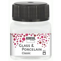 KREUL Classic Porzellanfarben weiß 20,0 ml KREUL Classic Porzellanfarben weiß 20,0 ml von KREUL