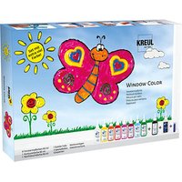 KREUL Fenstermalfarben farbsortiert 8x 80,0 ml KREUL Fenstermalfarben farbsortiert 8x 80,0 ml von KREUL