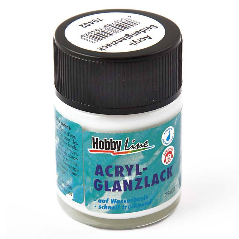 Hobby Line Acryl Glanzlack transparent glänzend 50ml von KREUL