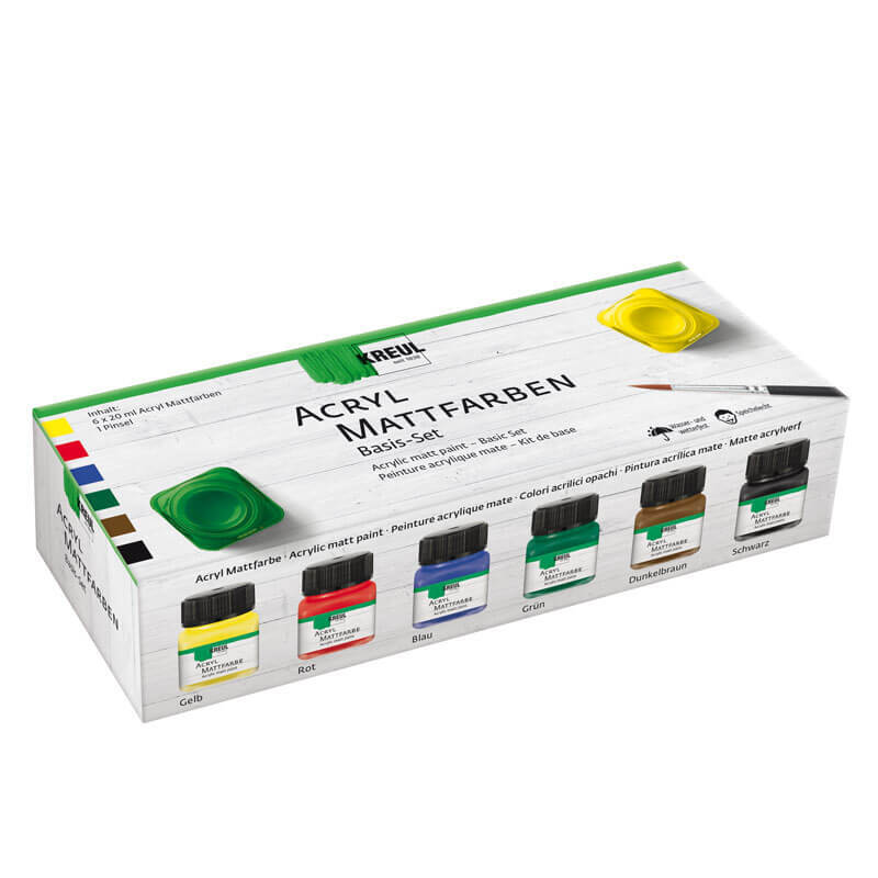 Hobby Line Creativ Set Acryl Mattfarbe 6x20ml Hobby Line Creativ Set Acryl Mattfarbe 6x20ml von KREUL