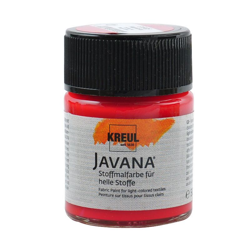 Javana Stoffmalfarbe für helle Stoffe 50ml von KREUL