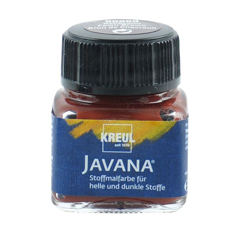 Javana Stoffmalfarbe helle und dunkle Stoffe 20ml von KREUL