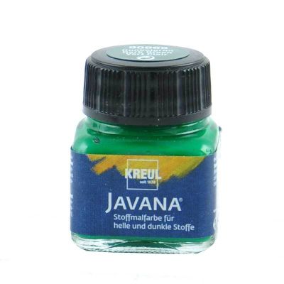 KREUL Javana Stoffmalfarbe helle und dunkle Stoffe 20ml dunkelgrün von C. Kreul
