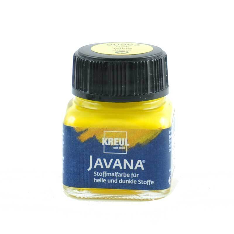 Javana Stoffmalfarbe helle und dunkle Stoffe 20ml von KREUL