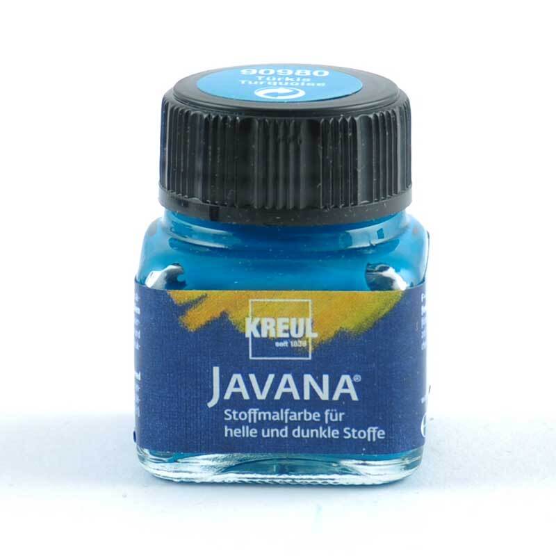 Javana Stoffmalfarbe helle und dunkle Stoffe 20ml von KREUL