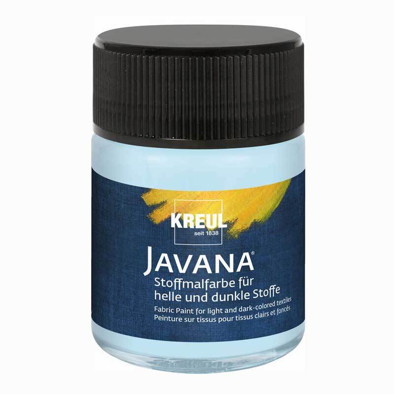 Javana Stoffmalfarbe helle und dunkle Stoffe 50ml von KREUL