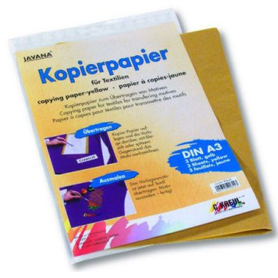 Javana gelbes Kopierpapier A3 3 Bogen von KREUL