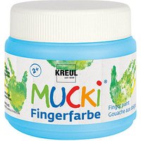 KREUL MUCKI Fingerfarbe hellblau 150,0 ml von KREUL