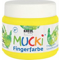 KREUL MUCKI Fingerfarbe neongelb 150,0 ml von KREUL