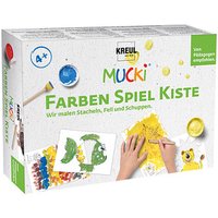 KREUL MUCKI Wir malen Stacheln, Fell und Schuppen Fingerfarben farbsortiert KREUL MUCKI Wir malen Stacheln, Fell und Schuppen Fingerfarben farbsortiert von KREUL