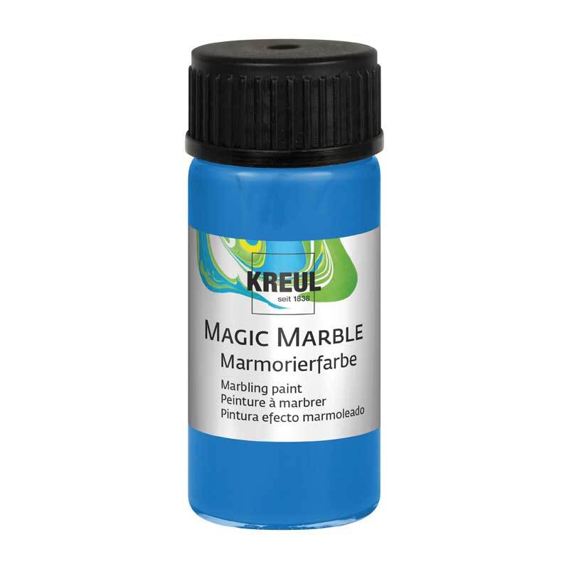 KREUL Magic Marble Marmorierfarbe 20ml blau von C. Kreul