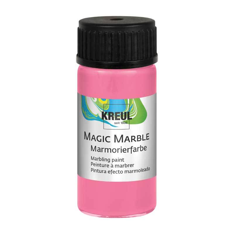 KREUL Magic Marble Marmorierfarbe 20ml rosa von C. Kreul