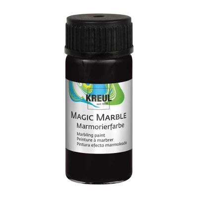 KREUL Magic Marble Marmorierfarbe 20ml schwarz von C. Kreul